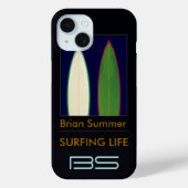 surfboards op maat van surf Case-Mate iPhone case (Achterkant)
