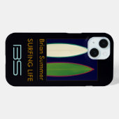 surfboards op maat van surf Case-Mate iPhone case (Achterkant (horizontaal))