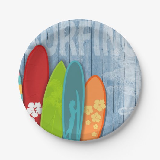 Surfboards papier Bord (Voorkant)