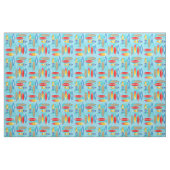 Surfbooards en palmbomen stof (Fat Quarter)