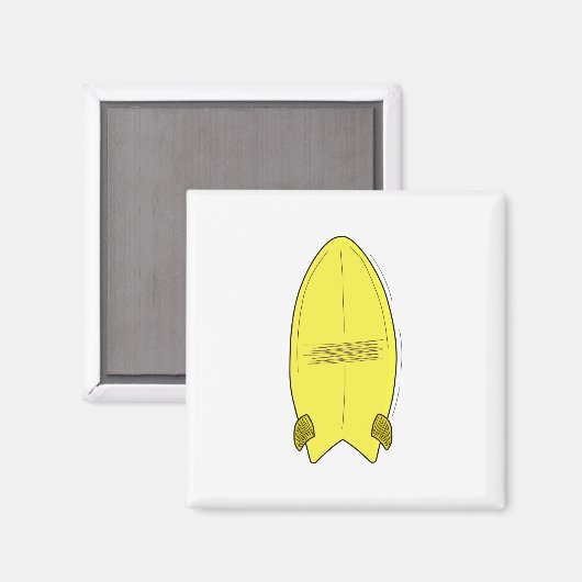  surfbord magneet (Voorkant / Achterkant)