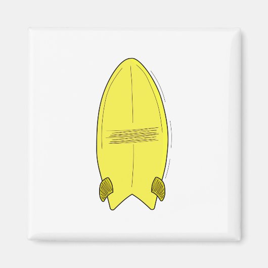  surfbord magneet (Voorkant)