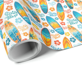 Surfbordpapier Cadeaupapier