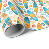 Surfbordpapier Cadeaupapier (Rol Hoek)