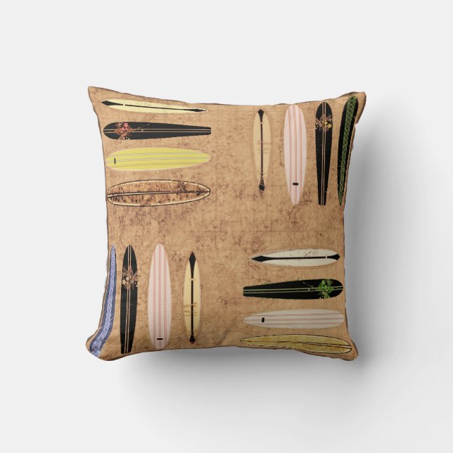  Surfbordpiloot Kussen (Voorkant)