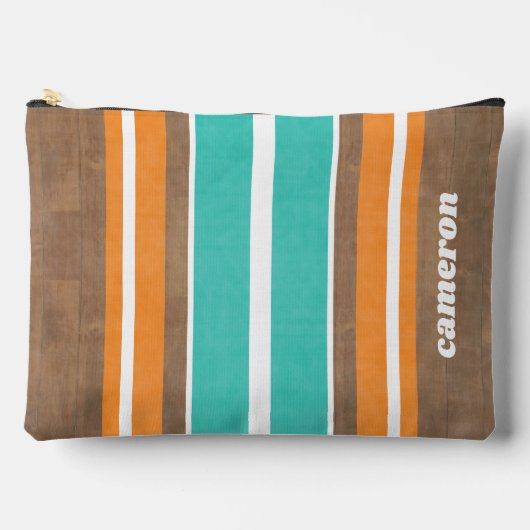  Surfbordstrips - Subtle Wood Background Etui (Voorkant)