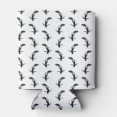 Surfbordsurfpatroon KLANTKLEUR OP ACHTERGROND Blikjeskoeler (Achterkant)