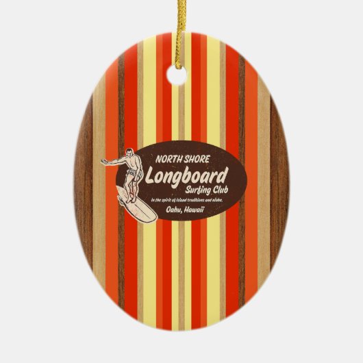  surfbordversiering pijpleiding keramisch ornament (Voorkant)