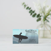 Surfbus Visitekaartje (Staand voorkant)