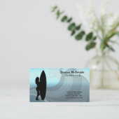 Surfbus Visitekaartje (Staand voorkant)