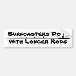 Surfcasting Bumpersticker