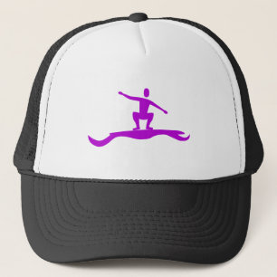 Surfcijfer - Paars Trucker Pet