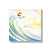 Surfdagen | Oceaan Golf Surf Waterverf