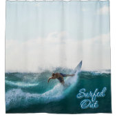 Surfen 11 douchegordijn (Voorkant)