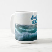 Surfen 11 koffiemok (Voorkant links)