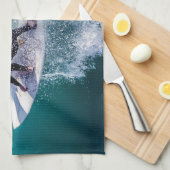 Surfen 12 keukenhanddoeken (Quarter Fold)