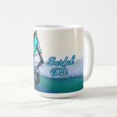 Surfen 15 koffiemok (Voorkant rechts)