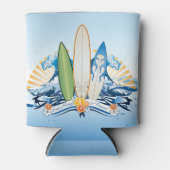 Surfen 2 blikjeskoeler (Voorkant)