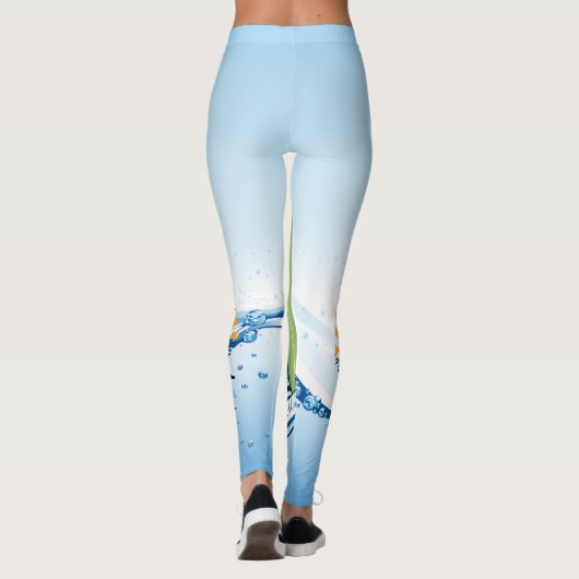 Surfen 2 Leggings (Achterkant)