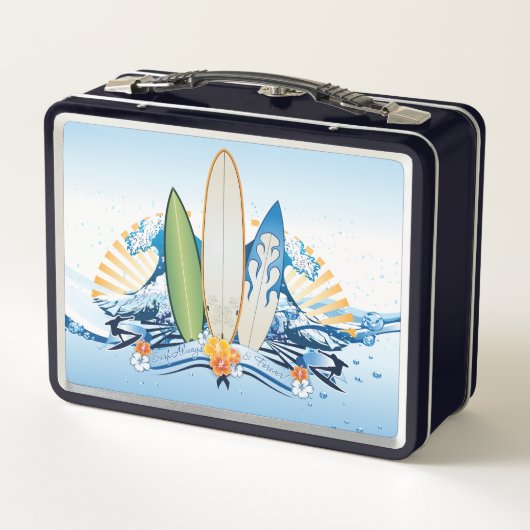 Surfen 2 lunchbox (Achterkant)
