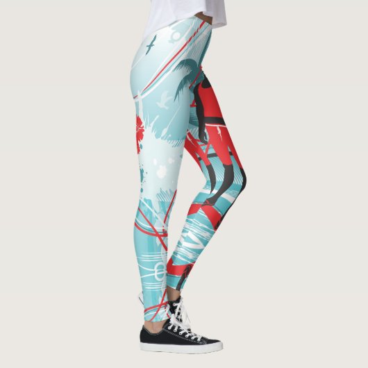 Surfen 4 Leggings (Rechts)