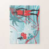 Surfen 4 Puzzle Legpuzzel (Verticaal)