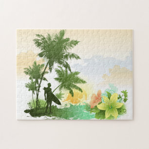 Surfen 6 Puzzle Legpuzzel