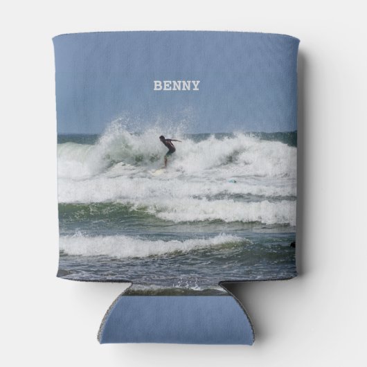 Surfen (aanpasbaar) blikjeskoeler (Achterkant)