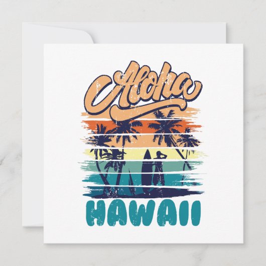 Surfen - Aloha Hawaï (Voorkant)