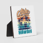 Surfen - Aloha Hawaï Fotoplaat (Voorkant)
