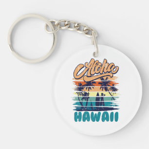 Surfen - Aloha Hawaï Sleutelhanger