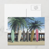 Surfen Ansichtkaart Briefkaart (Voorkant / Achterkant)