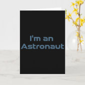 Surfen Astronaut Retro Ruimte Golf Grappig Kosmisc Kaart (Gele Bloem)