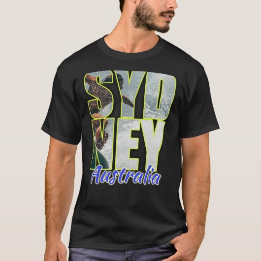 Surfen Australië - Sydney T-shirt (Voorkant)