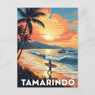 Surfen bij Tamarindo Costa Rica Briefkaart