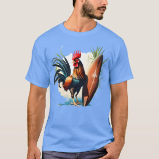 Surfen Bird Rooster familie T-shirt