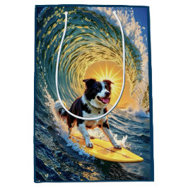 Surfen Border Collie Medium Cadeauzakje