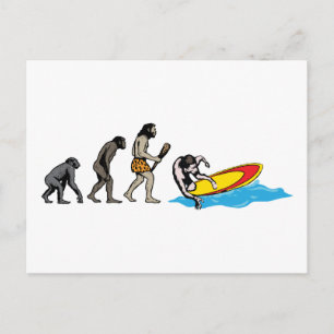 Surfen Briefkaart