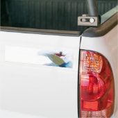 surfen bumpersticker (Op Truck)