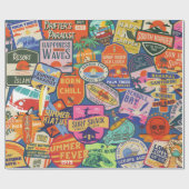 Surfen Cadeaupapier (Vlak)