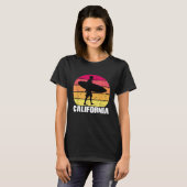 Surfen Californië Surfer Surf T-shirt (Voorkant volledig)