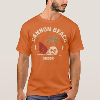  Surfen Cannon Beach Oregon Retro Surf SKU T-shirt