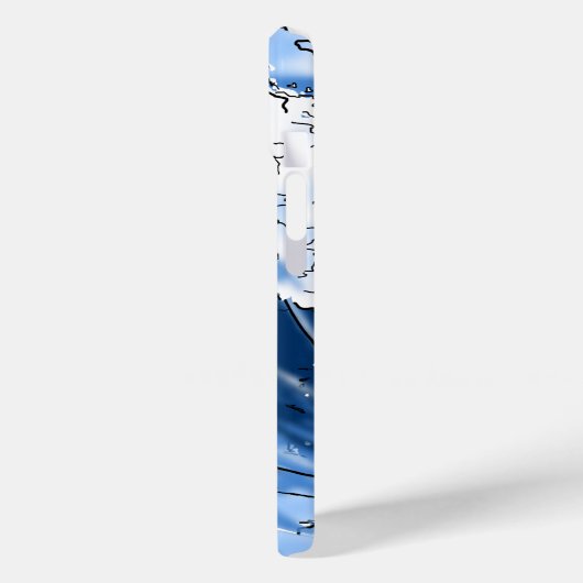 Surfen Case-Mate iPhone Case (Achterkant / Links)