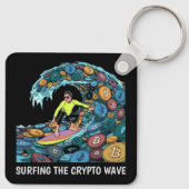 Surfen Crypto Sleutelhanger (Achterkant)