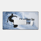 Surfen Design Desk Mat (Keyboard & Muis)