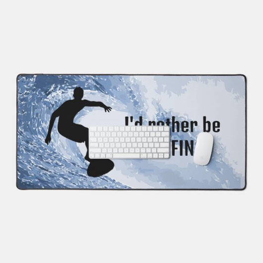 Surfen Design Desk Mat (Keyboard & Muis)