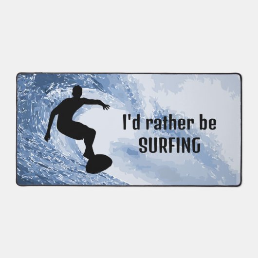 Surfen Design Desk Mat (Voorkant)
