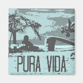 Surfen Eindeloze Zomer Costa Rica Magnet (Voorkant)