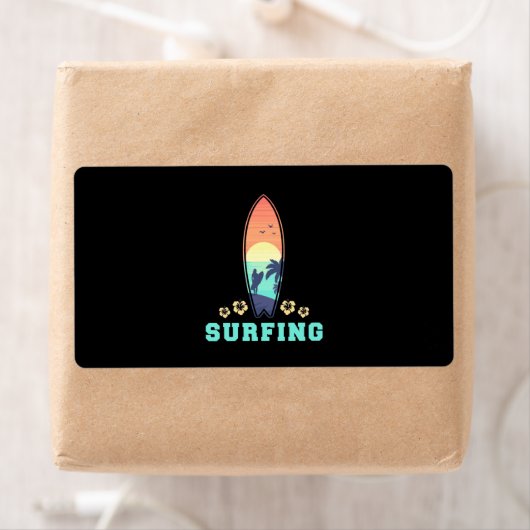 Surfen en ventilatoren etiket (Insitu)