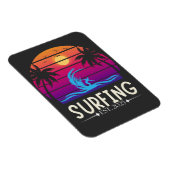 Surfen Est. 2025 Retro Vacay Mode Surf Magneet (Rechterzijde)